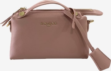Borsa a tracolla 'GAACW03046' di Gaelle Paris in rosa: frontale