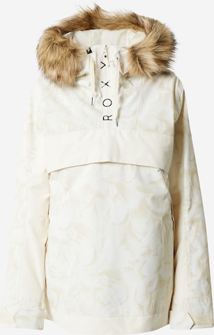 ROXY Sportjacke 'SHELTER' in Beige: predná strana