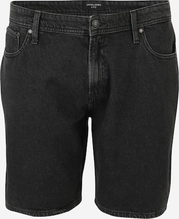 JACK & JONES Loosefit Jeans 'TONY' in Zwart: voorkant