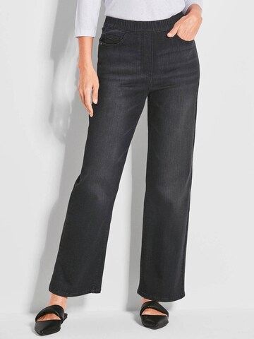 Goldner Wide leg Jeans 'VERA' in Zwart