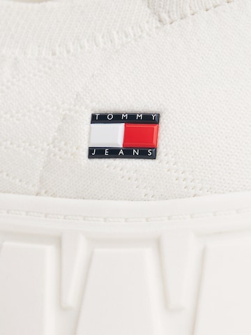 Slip on Tommy Jeans en blanc