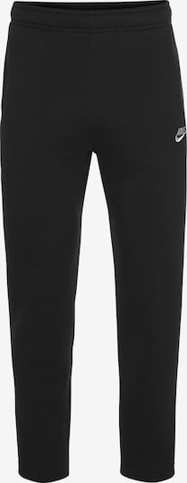 Nike Sportswear Trousers 'CLUB FLEECE' in Black / White, Item view