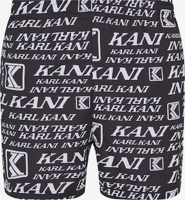 Maillot de bain Karl Kani en noir : devant