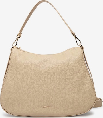 Coccinelle Handtasche 'Coccinelle Nory Handbag Grained Leather' in Beige: Vorderseite