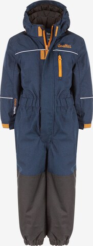 Graffiti Regenanzug 'Jupiter Melange Coverall W-PRO' in Blau: predná strana