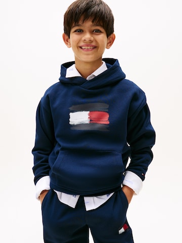TOMMY HILFIGER Sweatshirt in Blauw: voorkant
