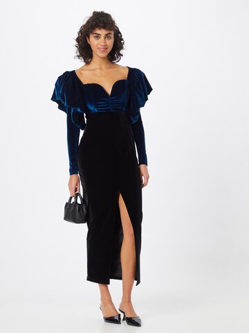 Rochie de cocktail 'Selena' de la AMY LYNN pe albastru