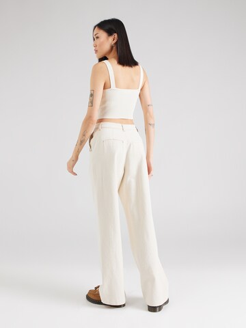 VERO MODA Wide Leg Farkut 'MARGOT' värissä beige