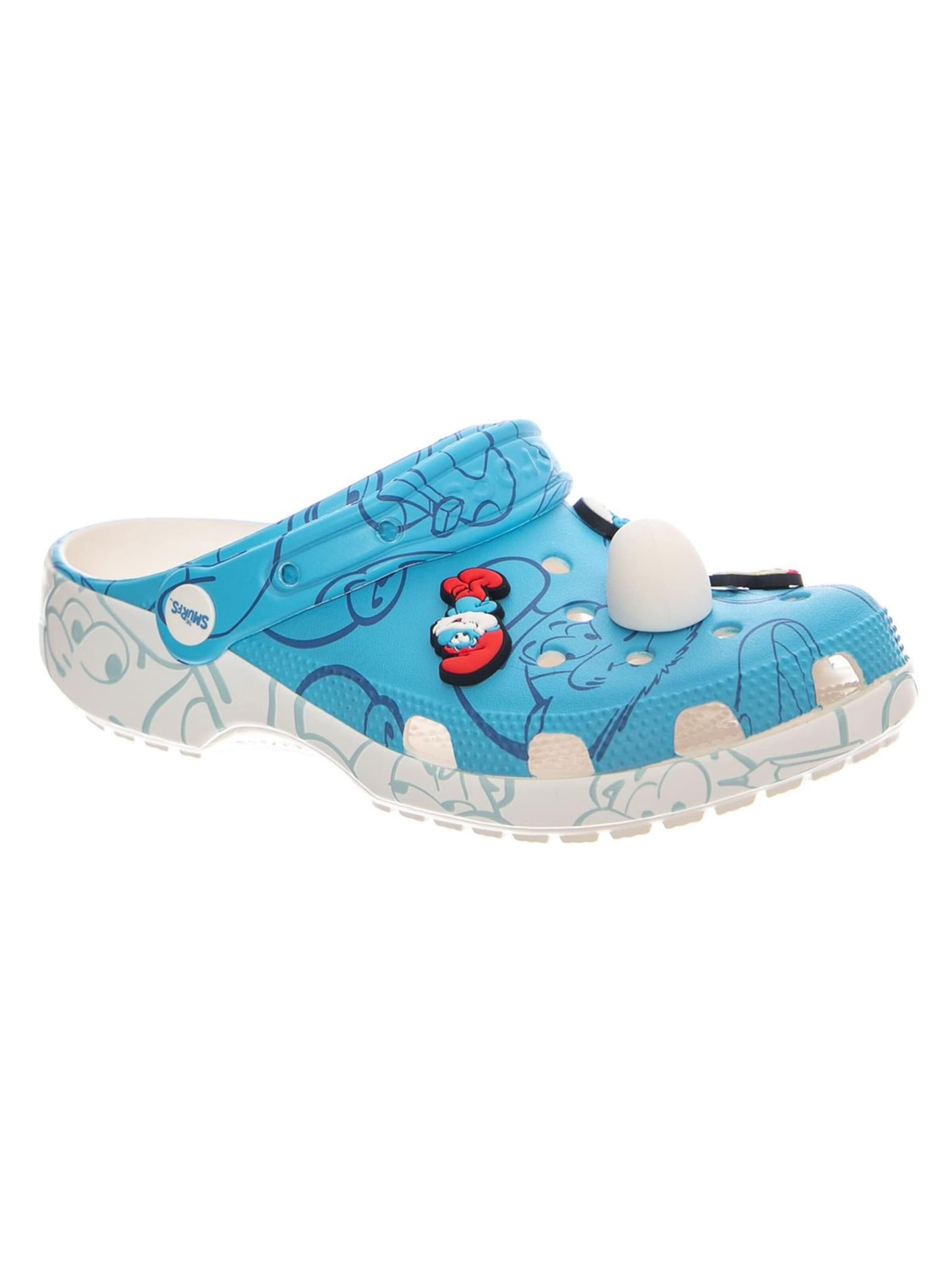 Crocs Træsko 'SMURFS' i blå