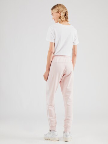 ADIDAS SPORTSWEAR Tapered Sporthose 'Essentials' in Pink