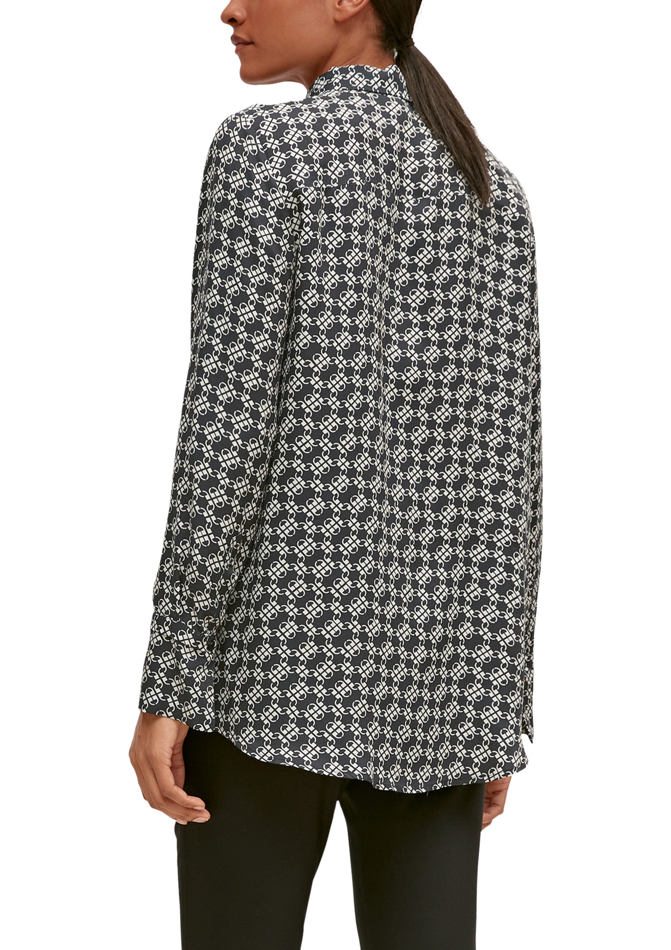 COMMA Bluse in Schwarz