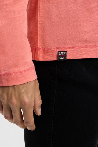 CAMP DAVID Shirt in Orange