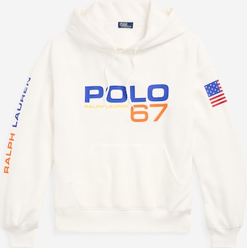 Polo Ralph LaurenSweater majica - bijela boja: prednji dio