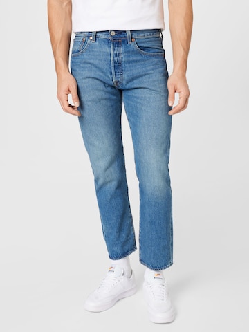 LEVI'S ® Regular Jeans '501  93 Shorts' in Blauw: voorkant