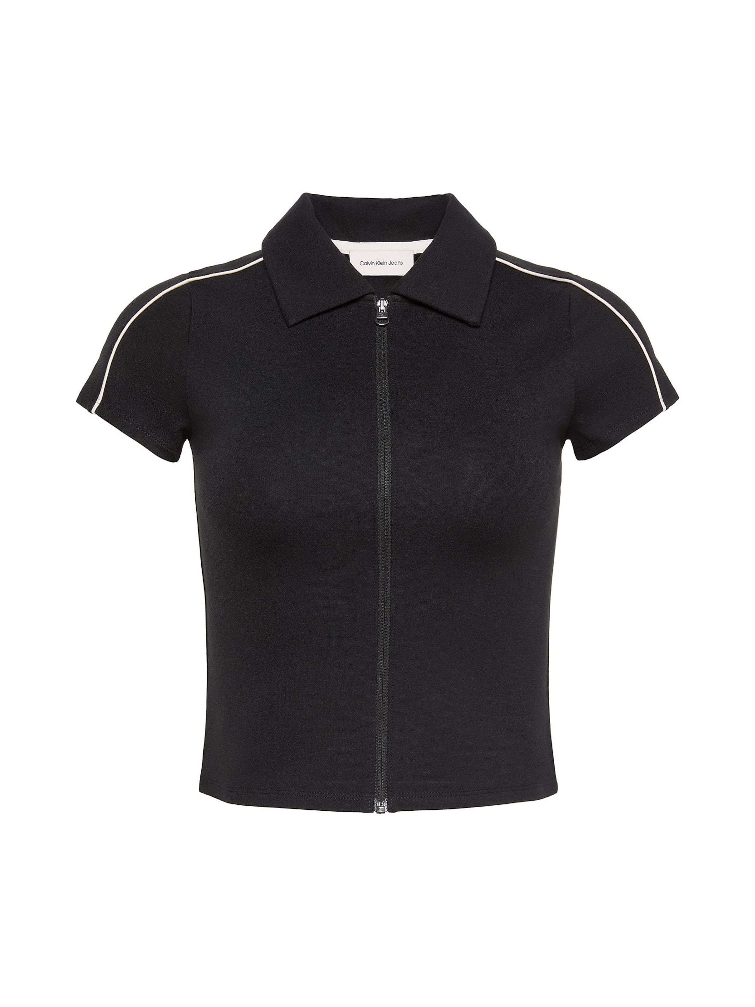 T-shirt Calvin Klein Jeans en noir : devant