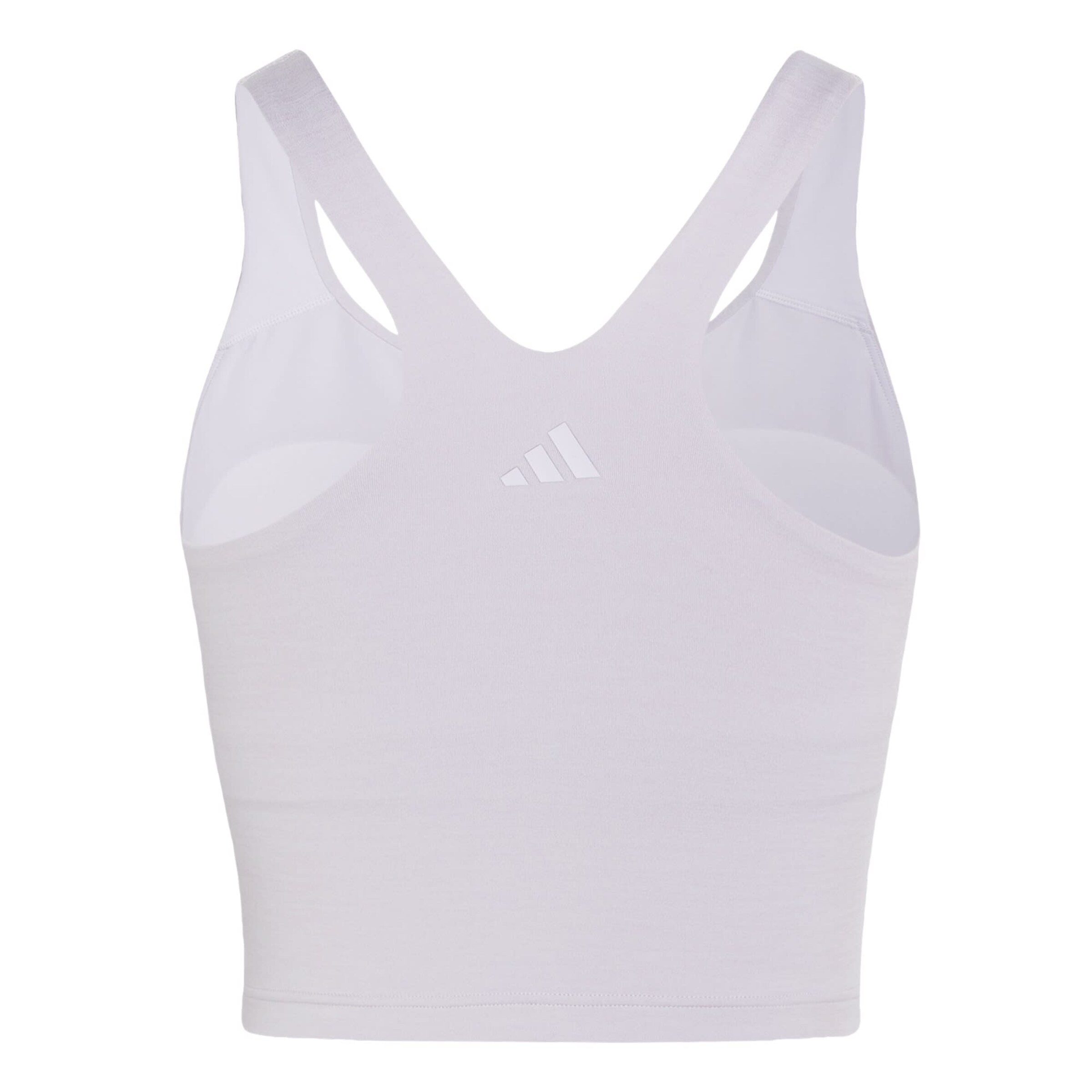 ADIDAS PERFORMANCE Õlapaelteta topp Spordirinnahoidja 'All Me', värv lilla