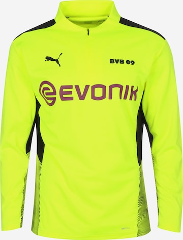 PUMA Sweatshirt 'Borussia Dortmund BVB' in Gelb: front