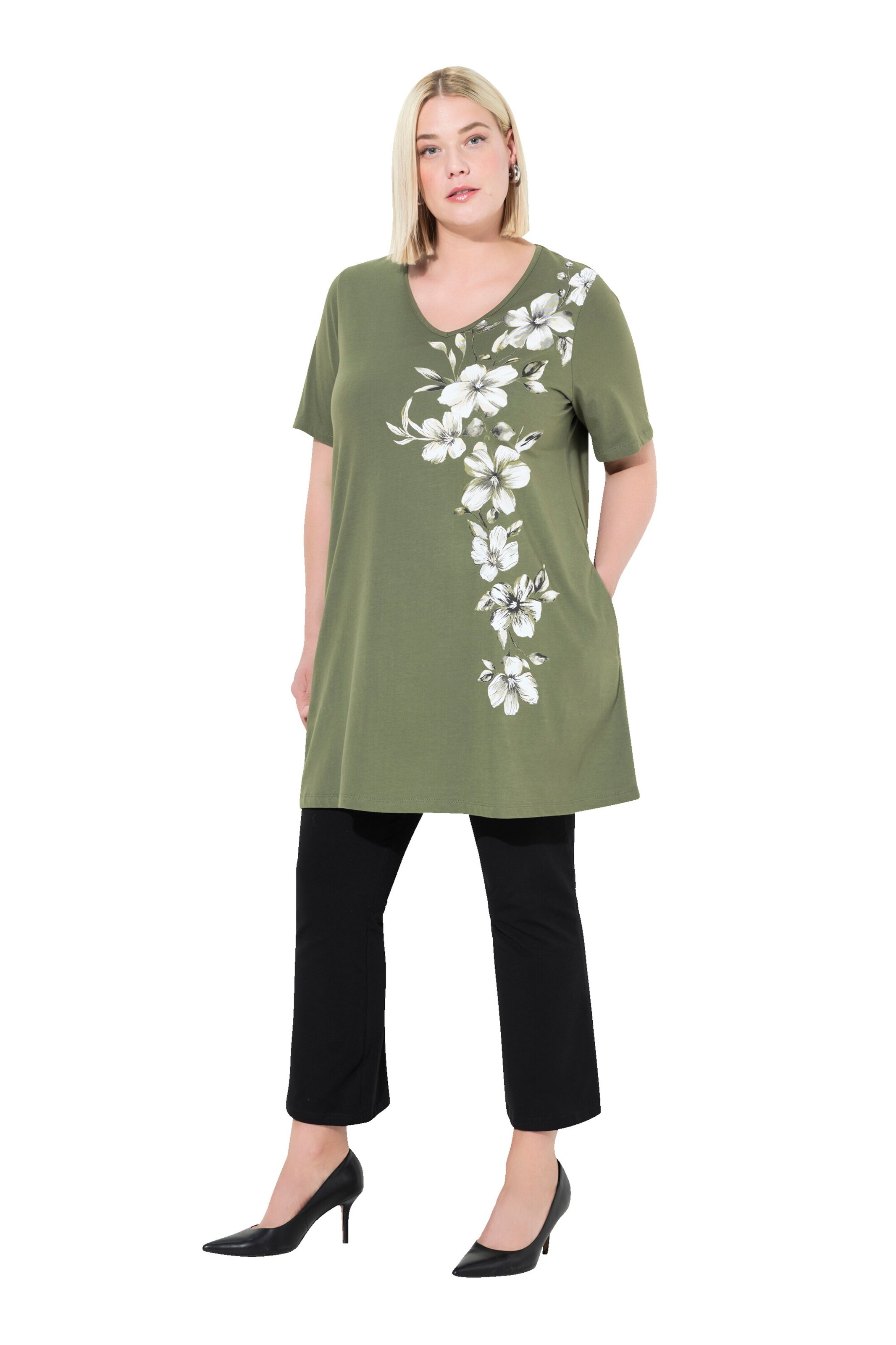 Ulla Popken Shirt in Grün