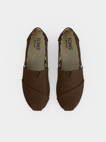 TOMS - Zapatillas sin cordones 'Heritage' en marrón