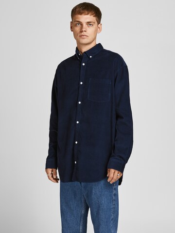 JACK & JONES Regular fit Overhemd 'Jordon' in Blauw: voorkant