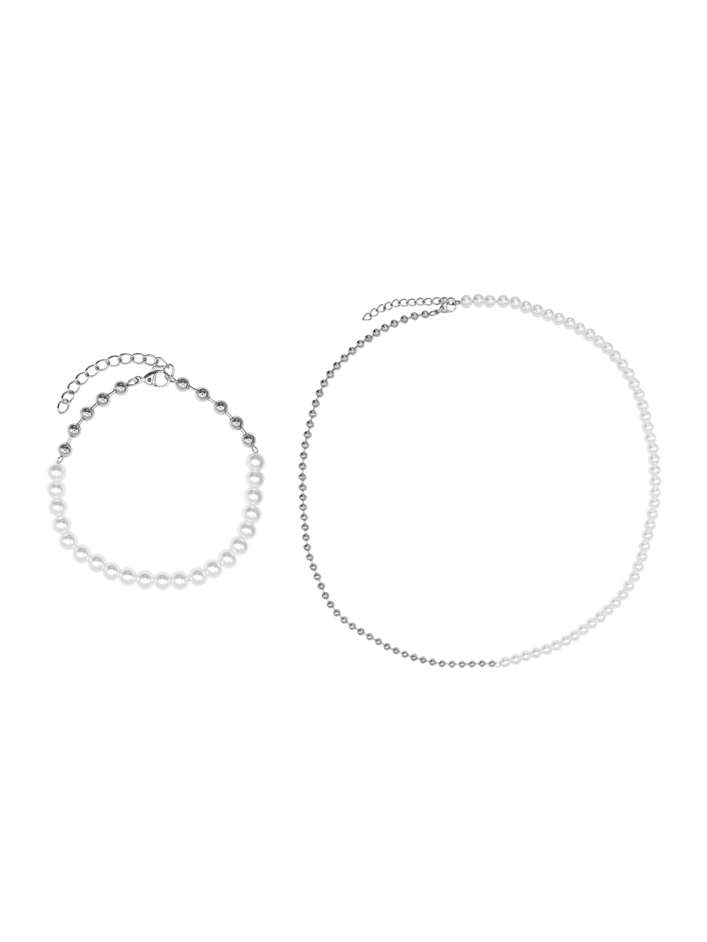 Heideman Jewelry Set 'Timur' in Silver: front