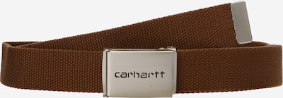 75-95 dydžio Diržas iš Carhartt WIP, spalva – ruda / sidabrinė, Prekių apžvalga