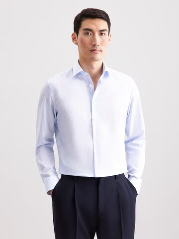 Coupe slim Chemise business SEIDENSTICKER en bleu