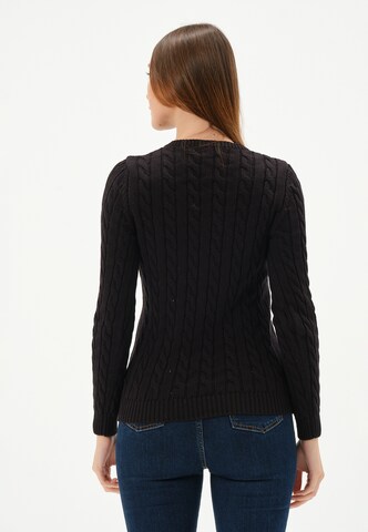 Giorgio di Mare Pullover in Schwarz