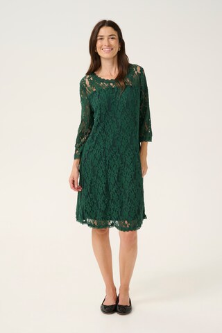 Robe 'Kit' Cream en vert