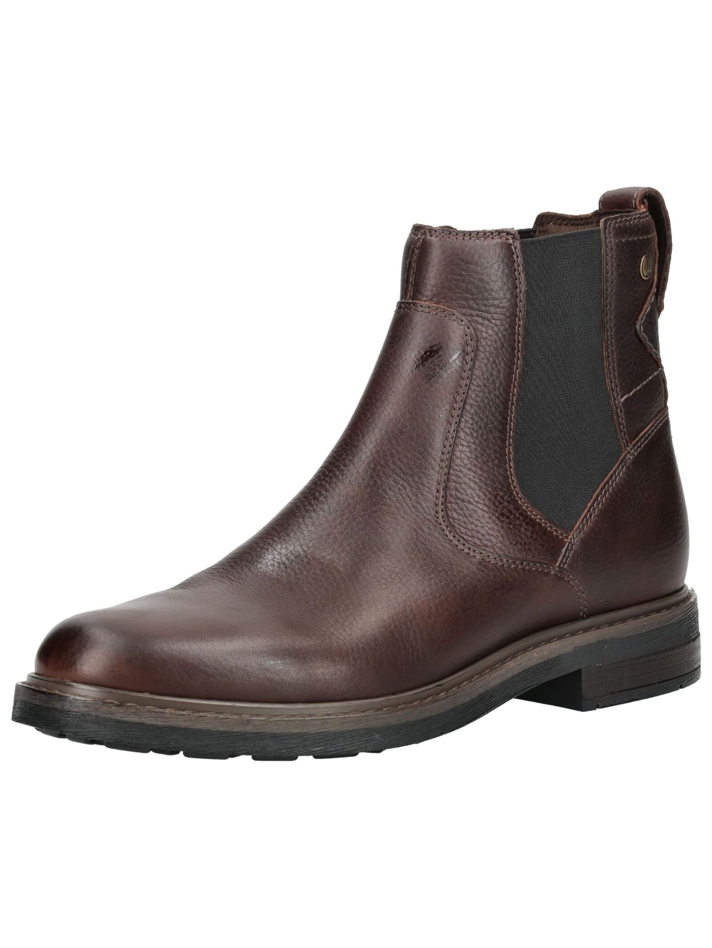 CLARKS Chelsea boots in Brown: front