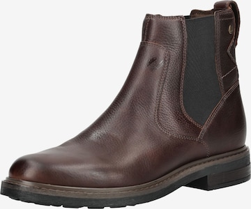 Chelsea Boots CLARKS en marron : devant