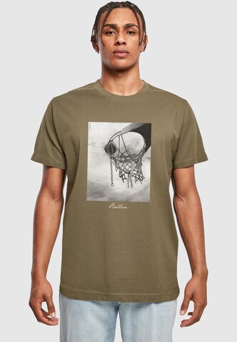 Mister Tee Shirt 'Ballin 2.0' in Green: front