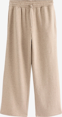 NextWide Leg/ Široke nogavice Hlače 'Essential' - bež boja: prednji dio