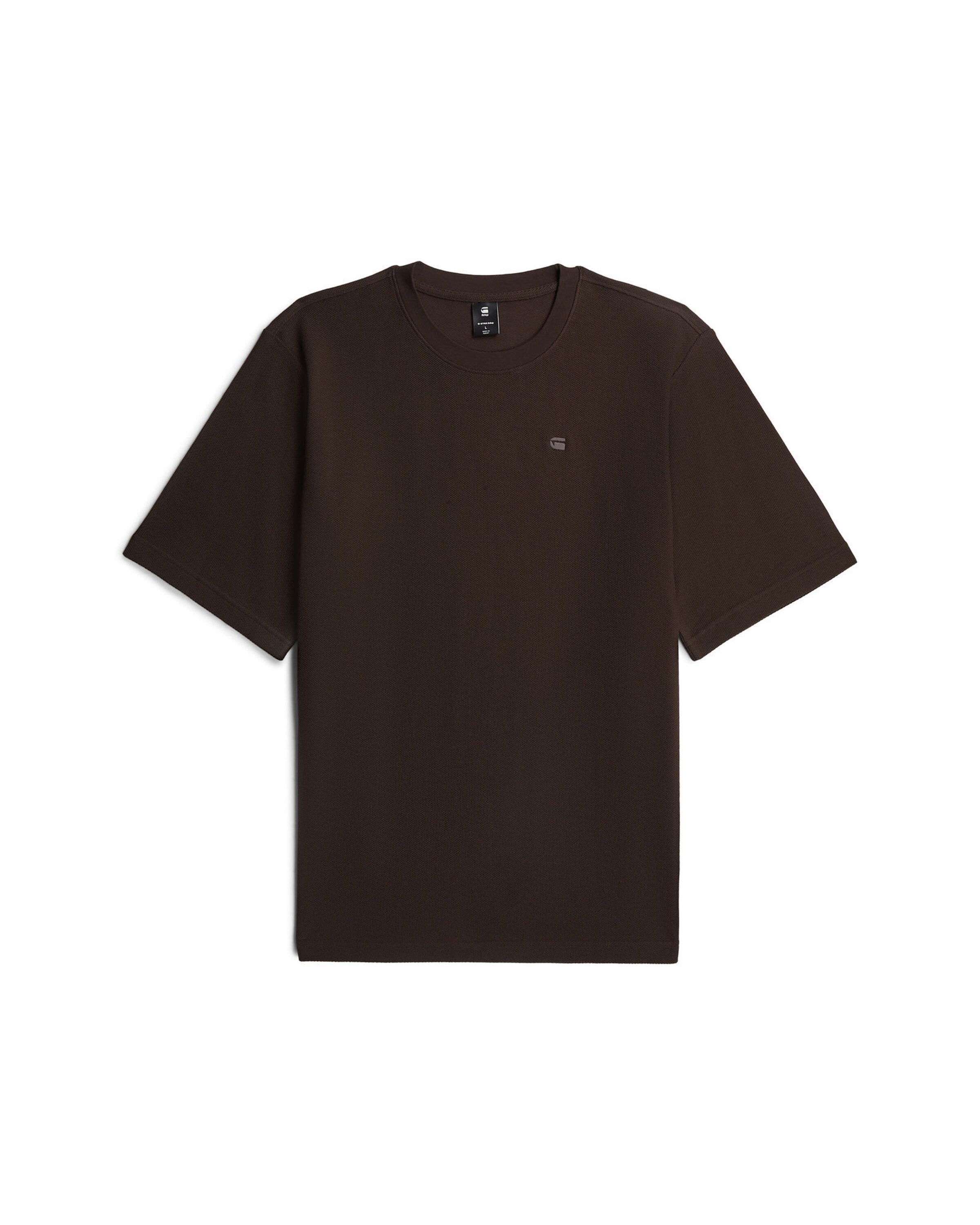 T-Shirt G-STAR en marron : devant