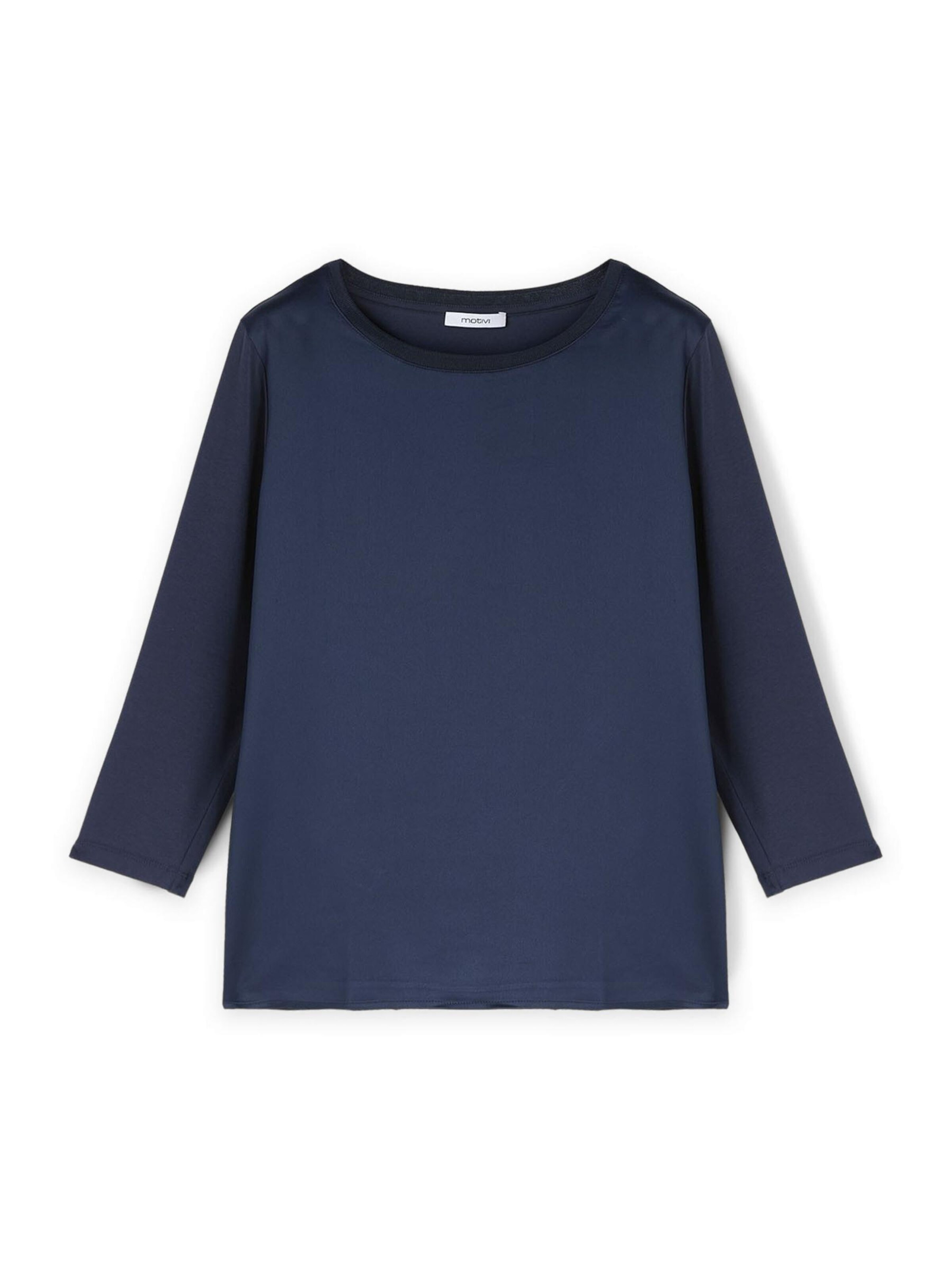 T-shirt MOTIVI en bleu : devant