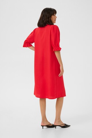 Kaffe Jurk 'KAPaulina' in Rood