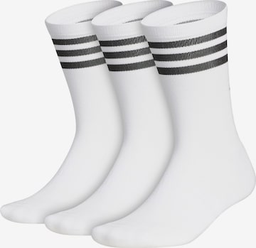 ADIDAS PERFORMANCE Sportsokken '3 PK CREW' in Wit: voorkant