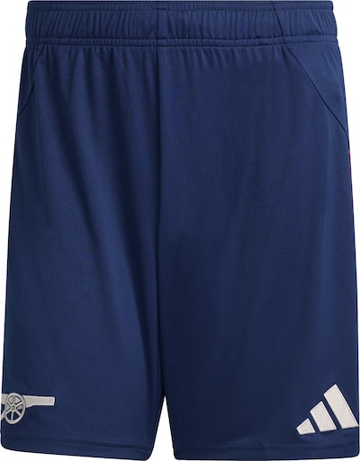 ADIDAS PERFORMANCE Pantalon de sport 'FC Arsenal London' en bleu marine / blanc, Vue avec produit