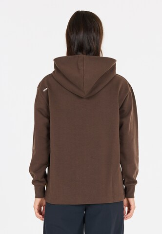 SOS Sportief sweatshirt 'Bovec' in Bruin