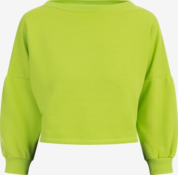 MYMOSweater majica - zelena boja: prednji dio