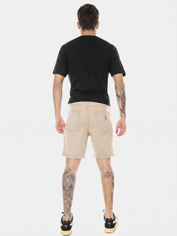 Carhartt WIP Baggy Trousers 'Newel' in Beige