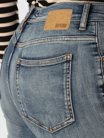 DRYKORN Flared Jeans 'Far' in Blauw