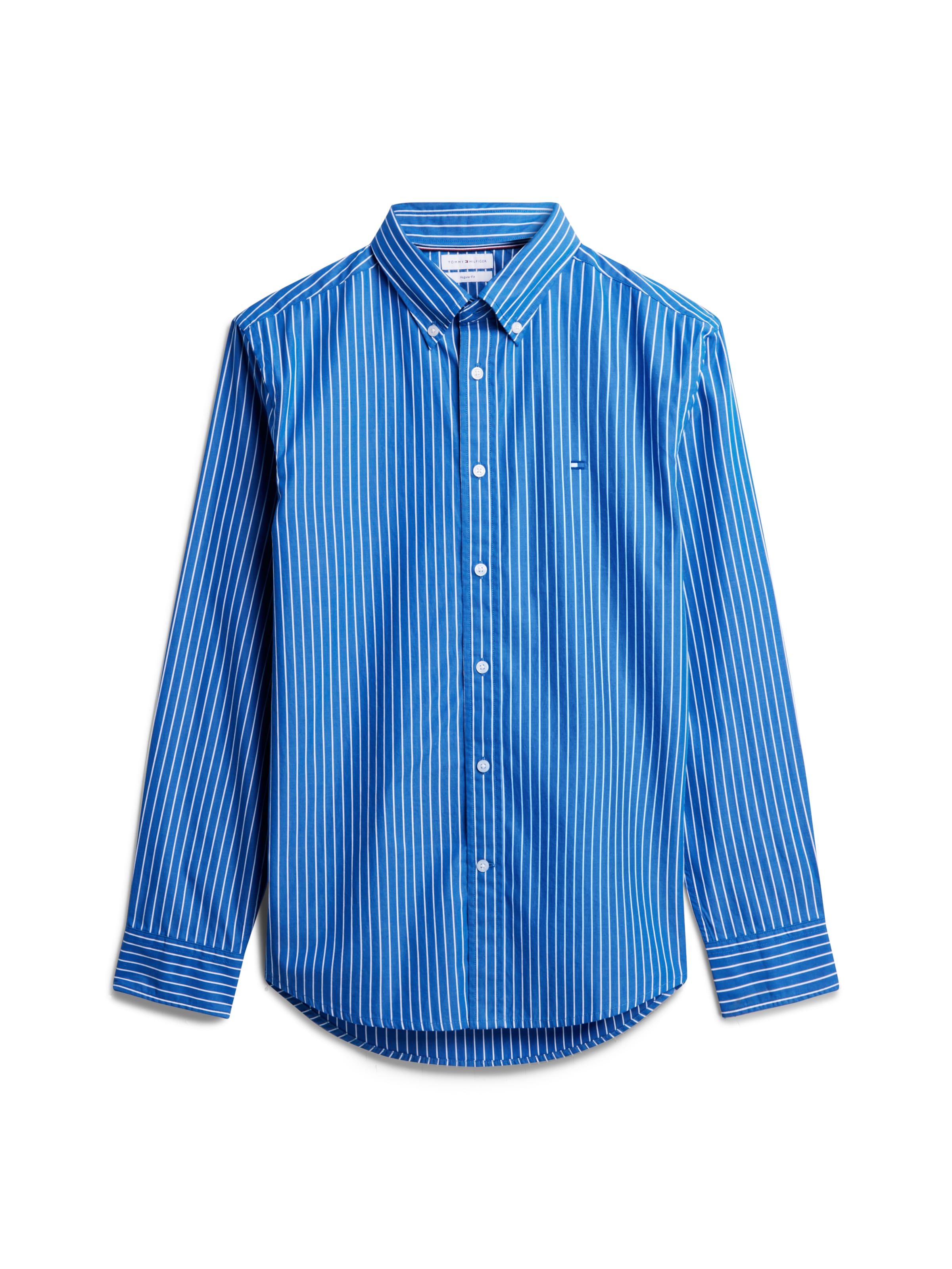 TOMMY HILFIGER - Camisa 'FLEX' en azul: frente