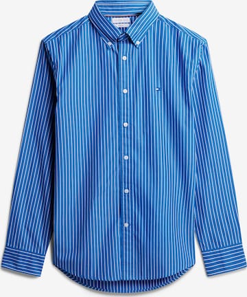 TOMMY HILFIGER - Camisa 'FLEX' en azul: frente