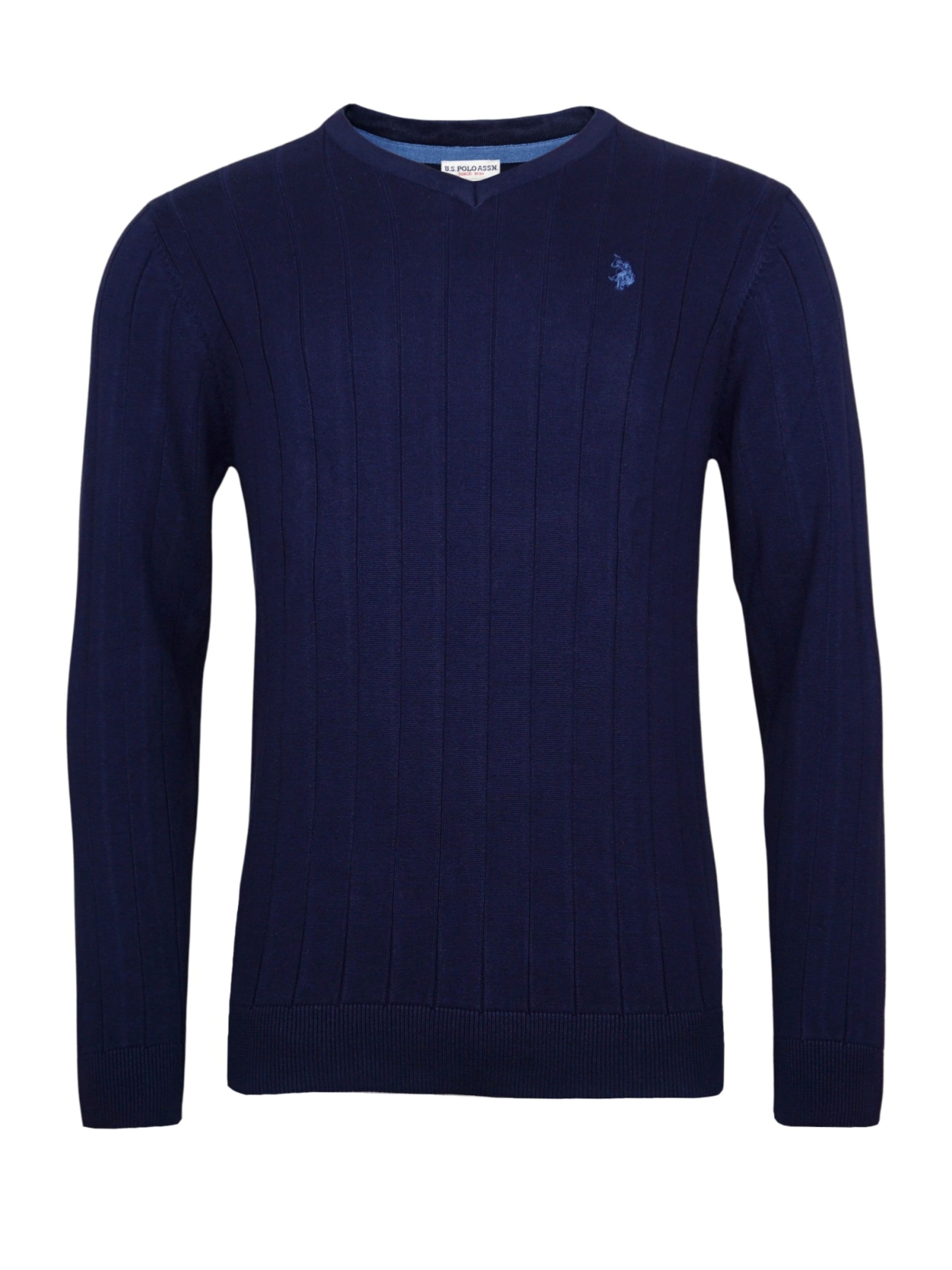 U.S. POLO ASSN. Pullover i blå: forside