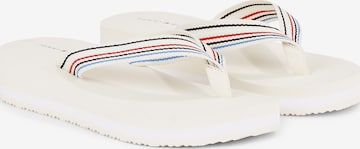 TOMMY HILFIGER T-Bar Sandals in White