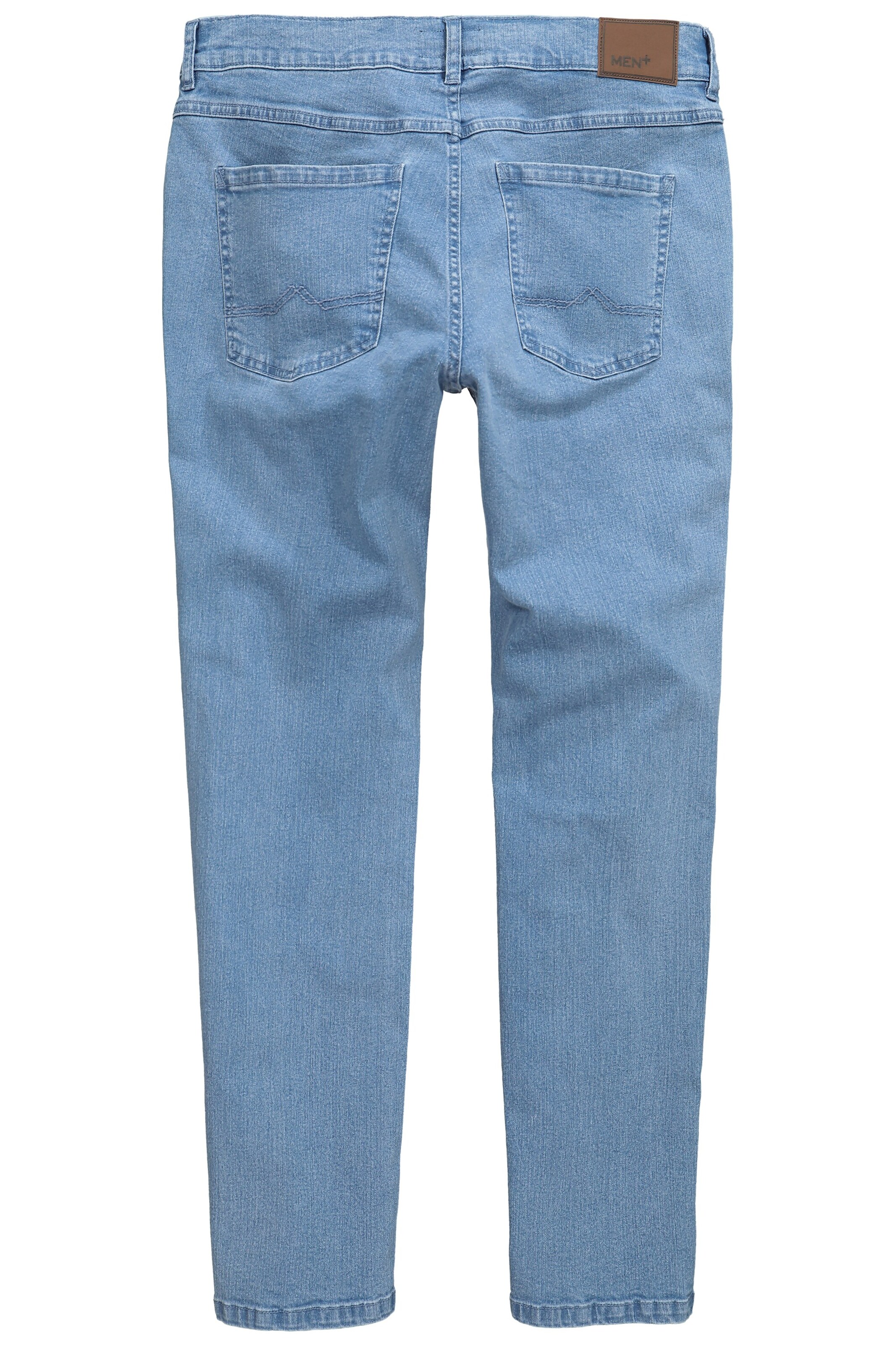 Men Plus Regular Jeans in Blauw