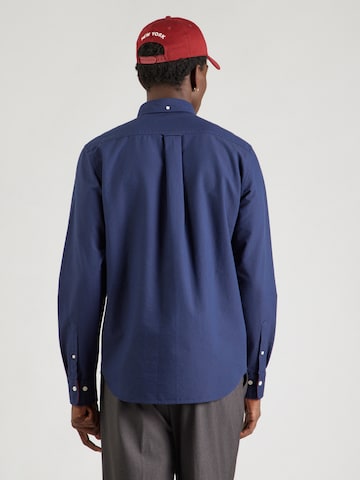 GANT Regular fit Srajca | modra barva