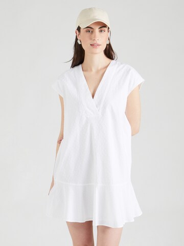 ESPRIT Letní šaty – bílá: přední strana