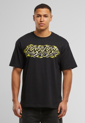 Karl Kani Shirt in Zwart: voorkant